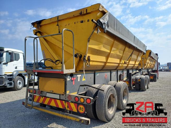 2022 PARAMOUNT 45 CUBE SIDE TIPPER TRAILER #53302